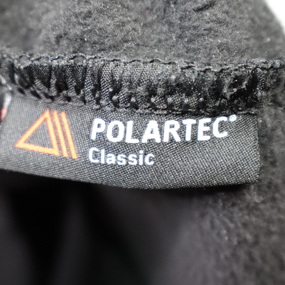 The North Face Jacket Mens Medium Gray Polartec Classic Fleece 1/4 Zip Pullover - Picture 5 of 10